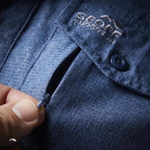 Koszula Geoff Anderson Zulo II Long Sleeve Blue rozm. M - obrazek 3