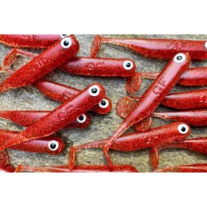 Przynęta Great Fish GF1 - 4.9cm - 1g - Glitter Red - Bezzapachowy - 10szt. - obrazek 4