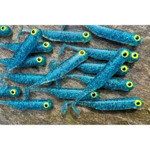 Przynęta Great Fish GF1 - 4.9cm - 1g - Glitter Blue - Krewetkowy - 10szt. - obrazek 4