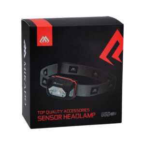 Latarka Czołowa MIKADO H440S / 440 LUM + czujnik ruchu / op.1szt. - obrazek 2