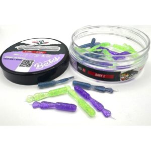 Przynęta Great Fish GF2 Baby Leech - 3.3cm - 0.36g - MIX2 - Bezzapachowy - 21szt. - obrazek 4