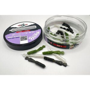 Przynęta Great Fish GF2 Baby Leech - 3.3cm - 0.36g - MIX3 - Bezzapachowy - 21szt. - obrazek 4