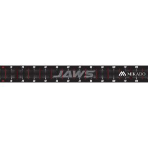 Miarka MIKADO JAWS naklejka na łódkę - 130 x 15cm