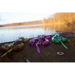 Przynęta FishUp Real Craw 1, 5" (4, 2cm) - #014 - Violet/Blue - 10 szt. - obrazek 4
