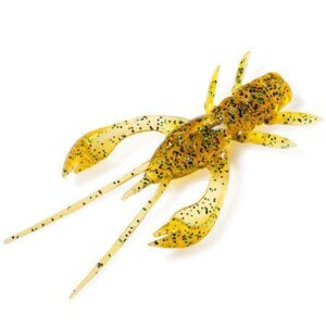 Przynęta FishUp Real Craw 1,5" (4,2cm) - #036/Caramel/Green & Black - 10 szt. - obrazek 1