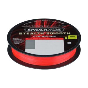 Plecionka SPIDERWIRE Stealth® Smooth8 x8 - 0.19mm - czerwona - obrazek 5