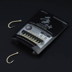 Haczyki Karpiowe BKK Carp Hook Sand Yellow rozmiar 1, op. 7szt - obrazek 5