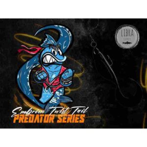 Przynęta LIBRA LURES Embrion Twist Tail 2.5'' (6.5cm) 020 - Electro, op.10szt - obrazek 5