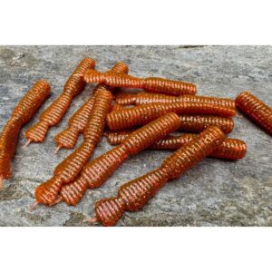 Przynęta Great Fish GF2 Leech - 6cm - 1.8g - Motor Oil Red - Bezzapachowy - 10szt. - obrazek 5