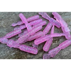 Przynęta Great Fish GF2 Leech - 6cm - 1.8g - Glitter Pink - Rybny - 10szt. - obrazek 5