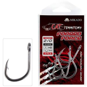 Hak sumowy MIKADO Cat Territory FORGED FORCE Nr. 2/0 BN - 5 szt. - obrazek 1