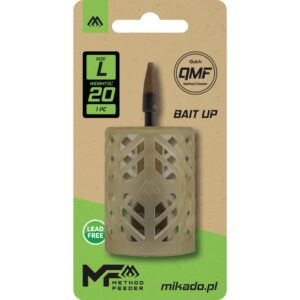 Koszyczek zanętowy Mikado BAIT UP FEEDER - Q.M.F. rozm. L - 20g - op.1szt. - obrazek 1