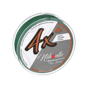 Plecionka Mikado NIHONTO FINE BRAID 040 GREEN 150M - obrazek 3
