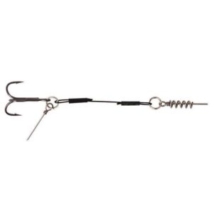 Dozbrojka MIKADO JAWS- wkręt i pin do przynęt miękkich - 5cm x 24kg - op.2szt. Do przynęt 13-15cm - obrazek 1
