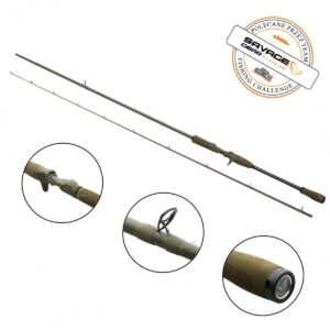 Wędka Savage Gear SG4 MEDIUM GAME TRIGGER 213cm 14-40g 2SEC - obrazek 1