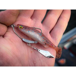 Haczyki offsetowe z obciążeniem BKK Titan Diver+ rozmiar 6/0, waga 8g; 12g, op. 2szt - obrazek 5