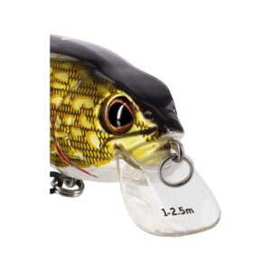 Wobler WESTIN RawBite Crankbait 15cm 61g Low Floating - Crazy Firetiger - obrazek 5