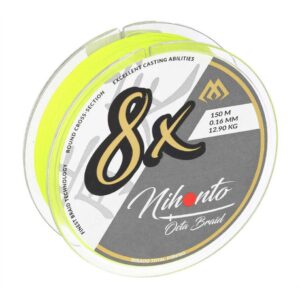 Plecionka Mikado NIHONTO OCTA BRAID 026 FLUO 150M - obrazek 3
