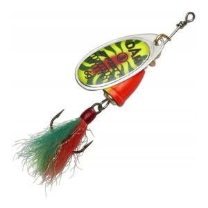 Obrotówka EFFZETT Executor Spinner Dressed #4 8g Fire Shark - obrazek 1