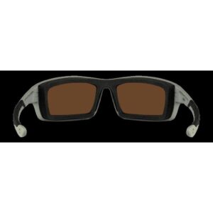 Okulary polaryzacyjne Wiley X - GRID Captivate Green Mirror Matte Cool Grey Frame - obrazek 6