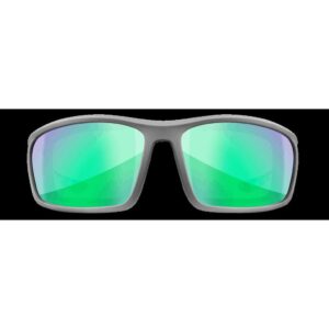 Okulary polaryzacyjne Wiley X - GRID Captivate Green Mirror Matte Cool Grey Frame - obrazek 8