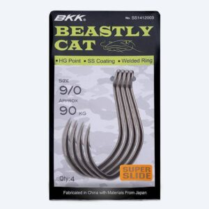 Haki sumowe BKK Beastly Cat rozmiar 5/0, op. 6szt - obrazek 2