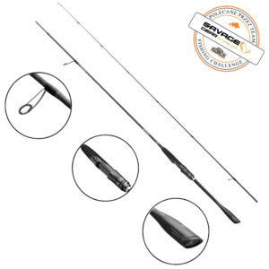 Wędka spinningowa SAVAGE GEAR Revenge SG8 Light Game | 1.98m | 2-12g | 2sec - obrazek 1