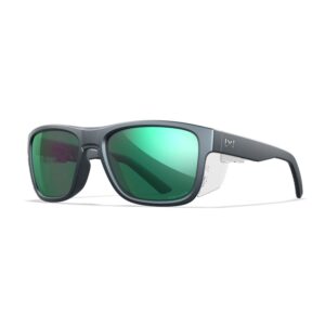 Okulary Wiley X - Ovation Captivate  / Green Mirror Matte Graphite Frame + GRATISY! + GRATISY! - obrazek 1