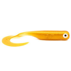 Przynęta Great Fish GF1 Twister - 4.9cm - 0.9g - Gold - Krewetkowy - 10szt. - obrazek 1