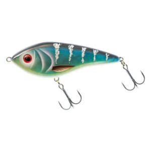 Wobler WESTIN Thermochromic Swim Jerk 10cm 34g - tonący - Blue/Black - obrazek 2