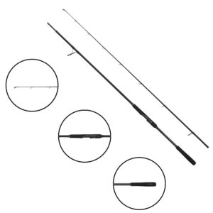 Wędka SAVAGE GEAR TACTICAL BIG BAIT 2.43m / 35-100g / 2sec - obrazek 1