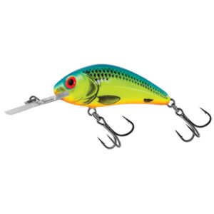 Wobler Salmo Rattlin' Hornet 3,5cm | Chartreuse Blue | pływający - obrazek 1