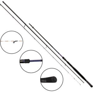 Wędka Mikado Darkstar Caster 430cm | 150g | 3+4 sec. - obrazek 1