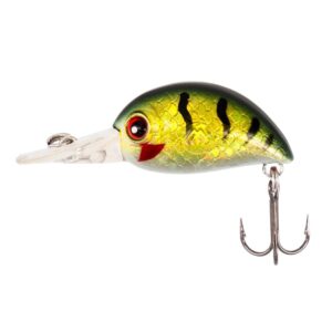 Wobler Mikado Shimmy DR 3cm | 3,3g | Pływający | Green Perch - obrazek 1