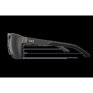 Okulary Wiley X - Apex Captivate Polarized Black Mirror Lenses with Matte Tortoise Brown Frame - obrazek 3