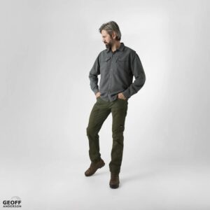 Koszula Geoff Anderson Ezmar Midweight Soft Grey rozm. L - obrazek 4