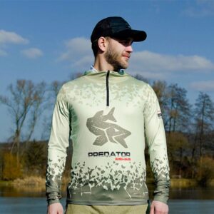 Bluza z kapturem Delphin UV ARMOR 50+ Predator / rozmiar L - obrazek 2