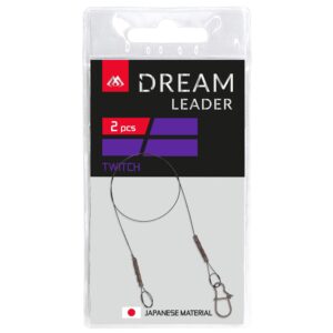 Przypon MIKADO - DREAM LEADER - TWITCH 30cm/26LB/12kg - op.2szt. - obrazek 2