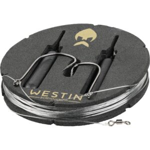 Zestaw Westin Carolina Perch CreCraw 6,5cm + Rig Kit 70cm | 0.26mm | Clear Water Mix | 2 szt. - obrazek 2