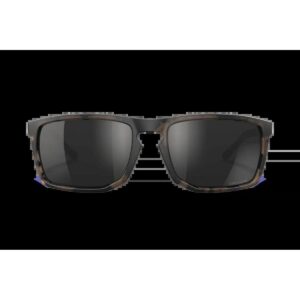 Okulary Wiley X - Axe Captivate Polarized Black Mirror Lenses with Matte Tortoise Brown Frame - obrazek 4