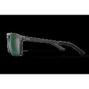 Okulary Wiley X - Axe Captivate Polarized Green Mirror Lenses with Gloss Crystal Grey Frame - obrazek 3