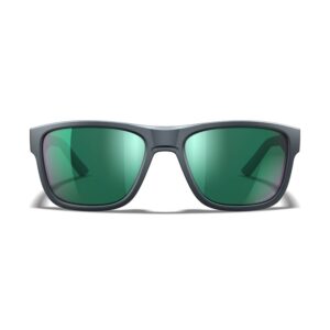 Okulary Wiley X - Ovation Captivate  / Green Mirror Matte Graphite Frame + GRATISY! + GRATISY! - obrazek 3