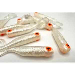 Przynęta Great Fish GF1 Twister - 4.9cm - 0.9g - Silver Pearl - Rybny - 10szt. - obrazek 2