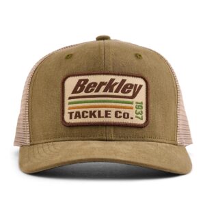 Czapka z daszkiem Berkley Striper Trucker Olive Khaki - obrazek 3