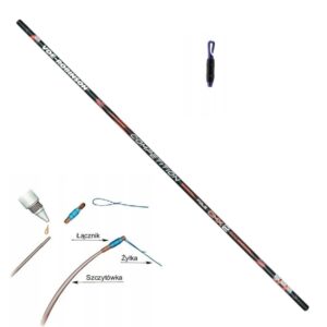 Wędka VDE-ROBINSON Competition Pole CMX2 - 6m + Łącznik GRATIS!!! - obrazek 2