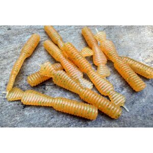 Przynęta Great Fish GF2 Leech - 6cm - 1.8g - Curry - Krewetkowy - 10szt. - obrazek 3