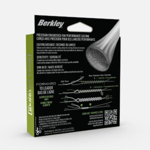 Plecionka BERKLEY Forward / 0.22mm / 8.90kg / 150m / Low-Vis Green - obrazek 2