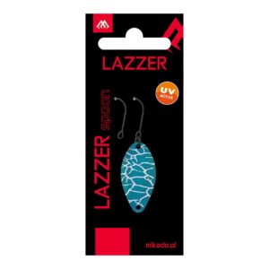 Błystka Wahadłowa - Lazzer Spoon / 1.6g / 10 / op. 1szt./ wymienny hak w zestawie - obrazek 3
