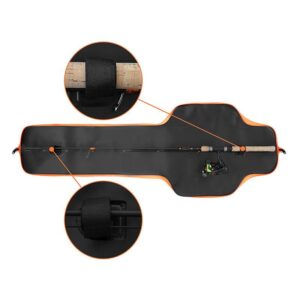 Pokrowiec na wędki Delphin SpinCASE EVA 140cm - obrazek 3