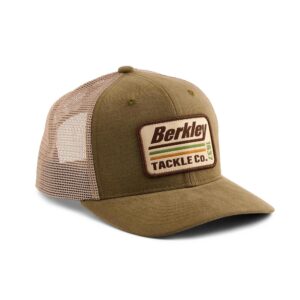 Czapka z daszkiem Berkley Striper Trucker Olive Khaki - obrazek 4